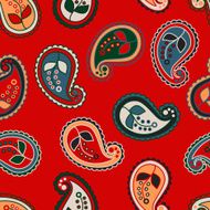 Paisley seamless pattern N9