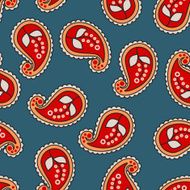 Paisley seamless pattern N10