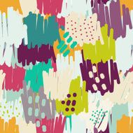 vector seamless pattern witch sketch texture N8