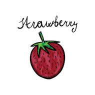 Strawberry doodle