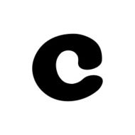 Small silhouette of the letter c