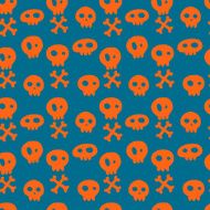 Halloween seamless pattern N9