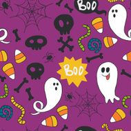 Halloween seamless pattern N10