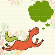 Cartoon Horse N30