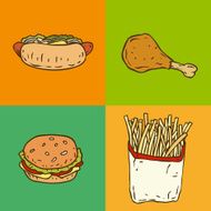 Fast food set N6