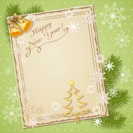 New Year card N15