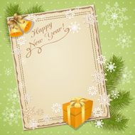 New Year card N16