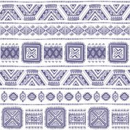 Tribal Aztec vintage seamless pattern N7