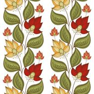 Vector seamless floral pattern N22