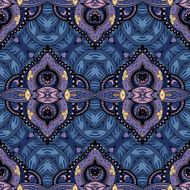 Vector Seamless Ornate Pattern N3