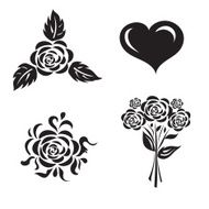 flowers heart
