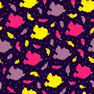 Seamless pattern with birds N5