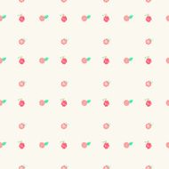 Hand drawn doodle vintage seamless pattern