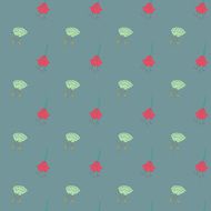 Hand drawn doodle vintage seamless pattern N5