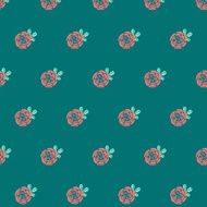 Hand drawn doodle vintage seamless pattern N18