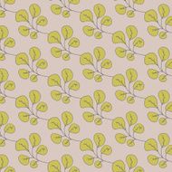 Vintage seamless floral pattern N15