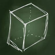 sketch drawing of a box N3