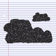 Simple doodle of a cloud N2