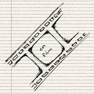 sketch of a strip film N3