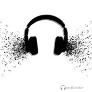 Abstract music design for use as a background N13