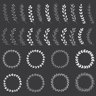 Chalkboard Wreath Designs
