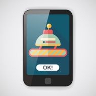 robot concept flat icon with long shadow eps10 N52