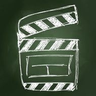 Rough sketch of a clap board N3