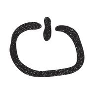 Simple doodle of a standby symbol