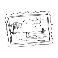 Simple doodle of a picture N4