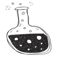 Simple doodle of a potion