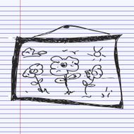 Simple doodle of a picture N5