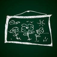 Simple doodle of a picture N6