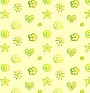 Watercolor pattern