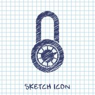 icon of code lock N2