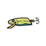 Fishing bait doodle N3