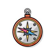 compass doodle