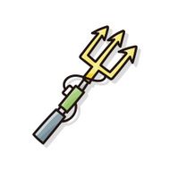 trident doodle