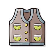 Fishing vest doodle N2