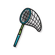 Fishing net doodle N4