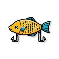 Fishing bait doodle N8