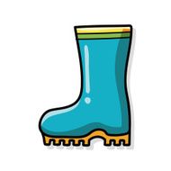 Rain boots doodle N4