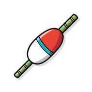 Fishing bait doodle N10