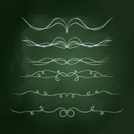 Hand drawn chalk style illustration N16