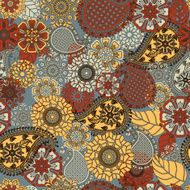 Seamless floral background N2