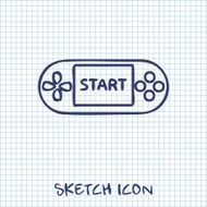 Handheld game console icon