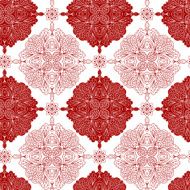 Seamless doodle flower pattern N2