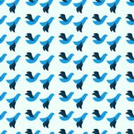 Birds seamless pattern N2