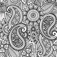Seamless mehendi N2