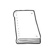 line drawing cartoon book