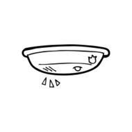 line drawing cartoon fire alarm N2